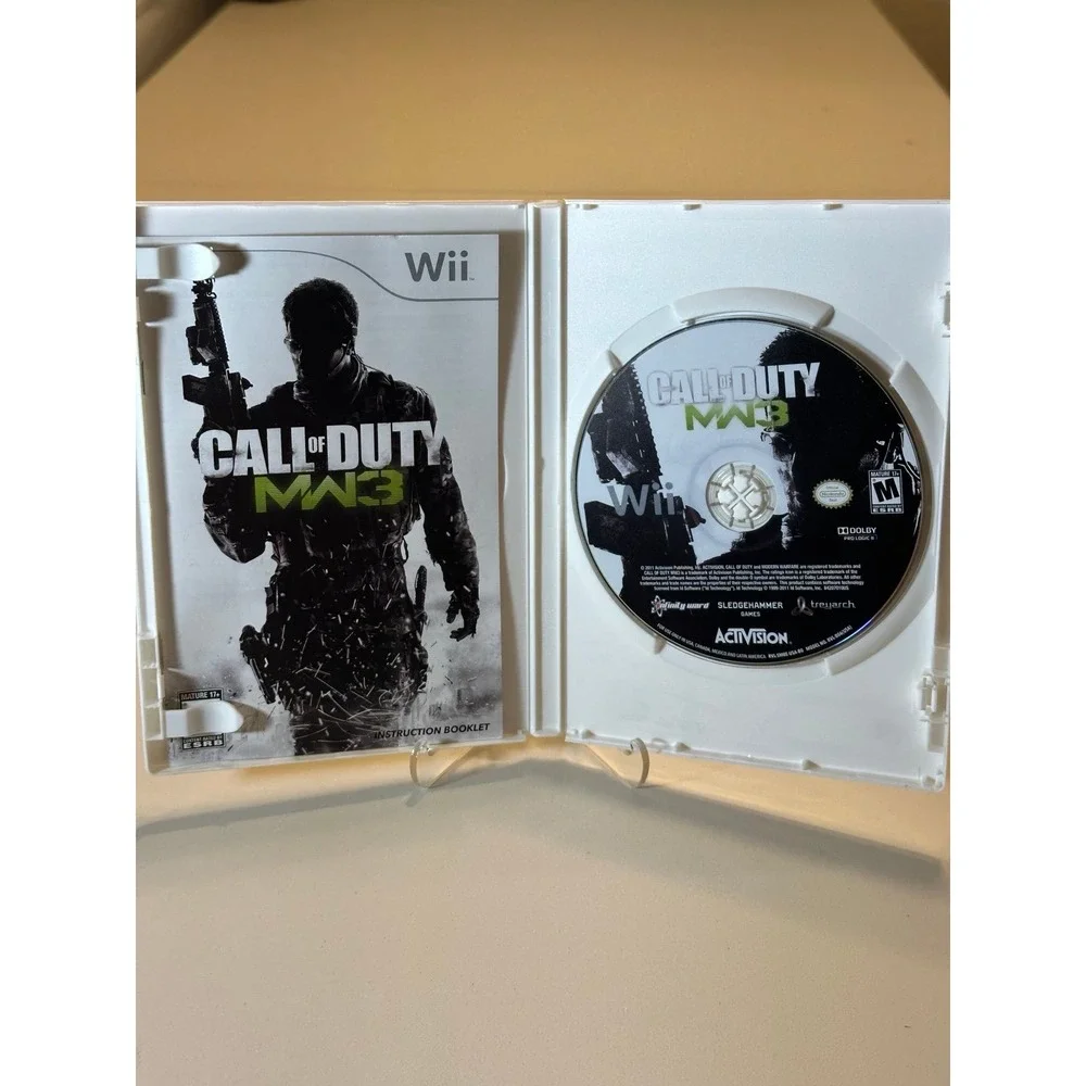 Call of Duty Modern Warfare 3 - CIB‎ Nintendo Wii GOOD